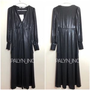 Zara studio collection maxi black dress